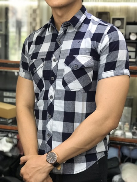Áo sơ mi nam ngắn tay