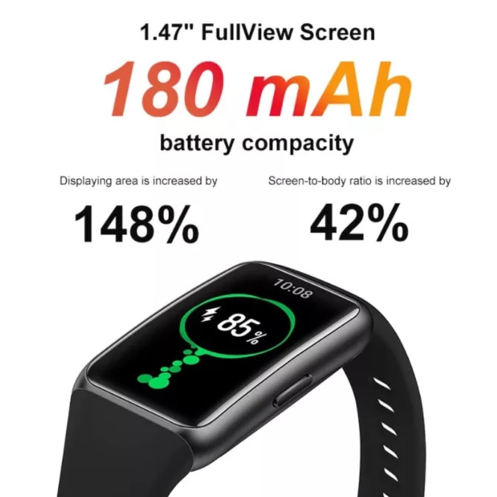 [Mã SKAMPUSH9 giảm 10% đơn 200K] Vòng đeo tay thông minh Huawei Band 6 (full Tiếng việt)