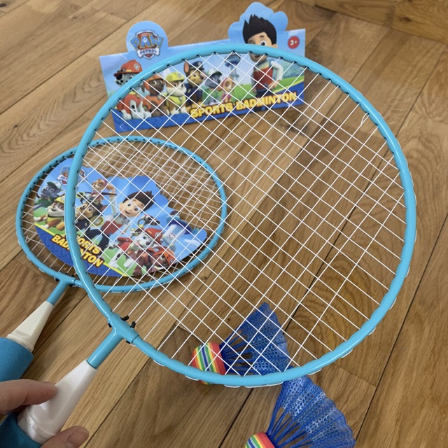 Bộ vợt xanh (gồm 1 đôi vợt và 2 quả cầu)