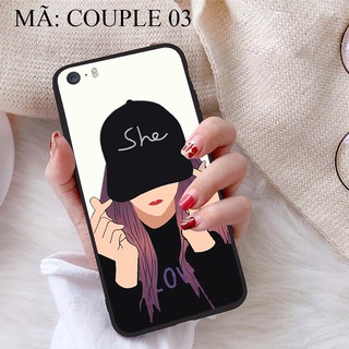 Ốp lưng iPhone 5 viền dẻo TPU BST Ốp cặp