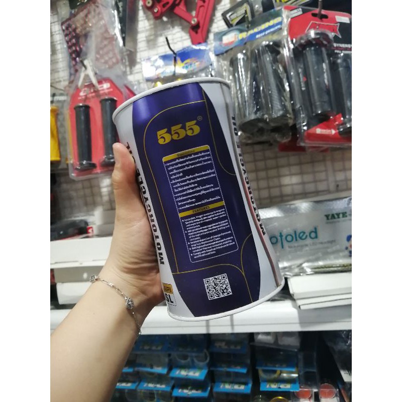 Nhớt 555 Racing hàng nhập Thái Lan dành cho các dòng xe Honda/Yamaha/Suzuki