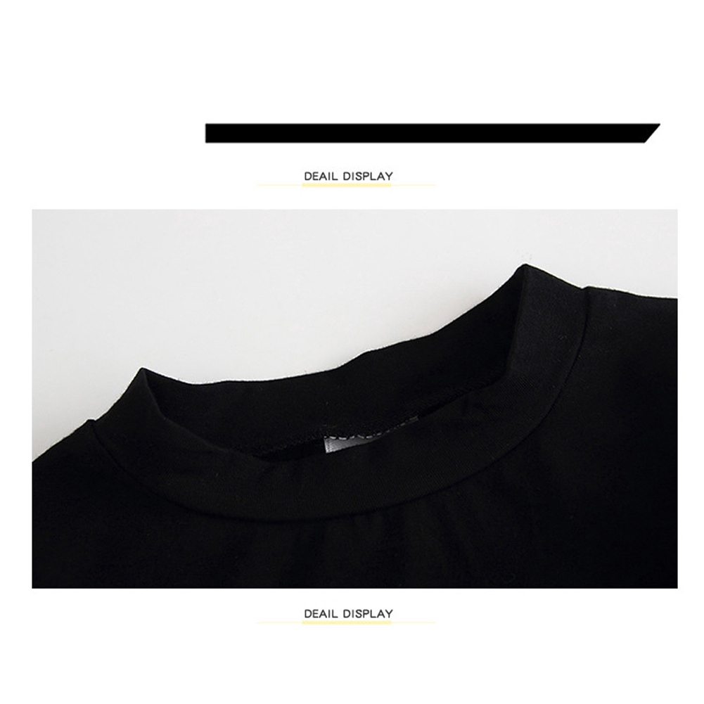 Bộ Áo Croptop Màu Đen + Quần Dài Phong Cách Jazz Hip Hop Thời Trang Biểu Diễn Cho Bé Gái