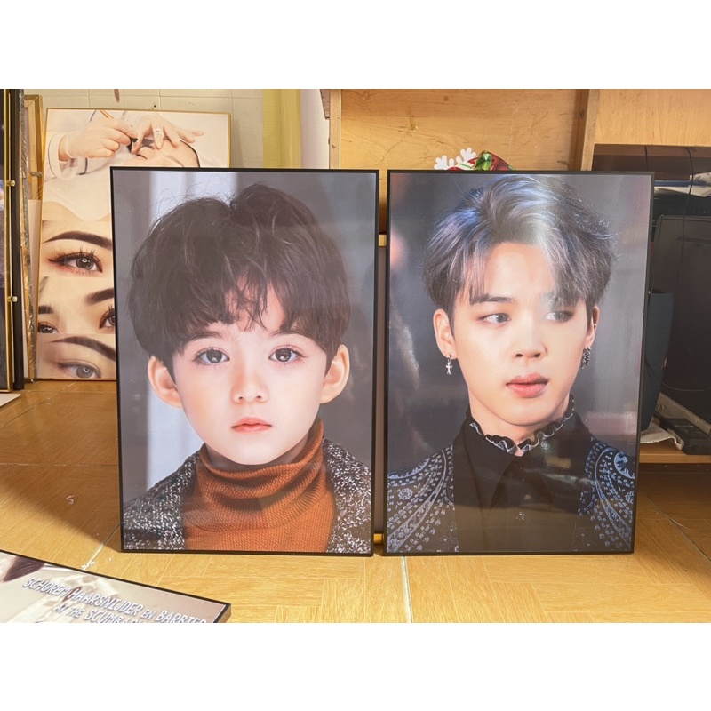 KHUNG TRANH TREO TƯỜNG TÓC NAM - BABER SHOP CHO SALON TÓC