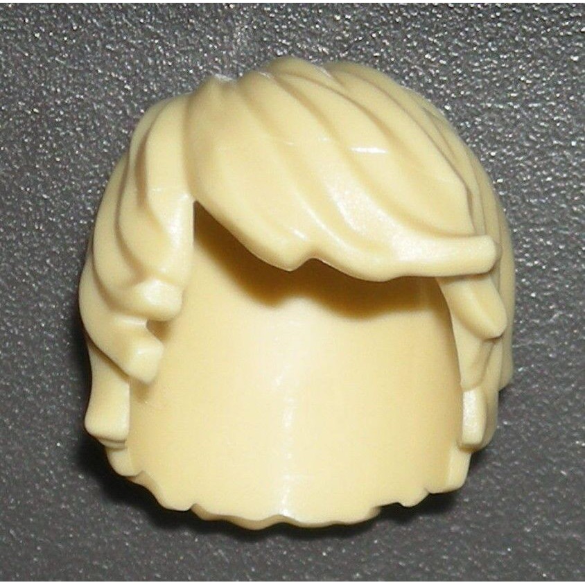 LEGO Tóc Nhân Vật LEGO Minifigures, Kích Thước: 1,36 x 1,38 x 1,4 cm,  Màu Vàng Cát ID 6093519 18226