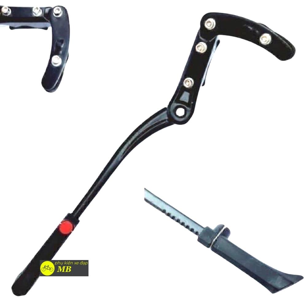 chân chống xe đạp thể thao cao cấp cố định 3 điểm có điều chỉnh độ dài CC03