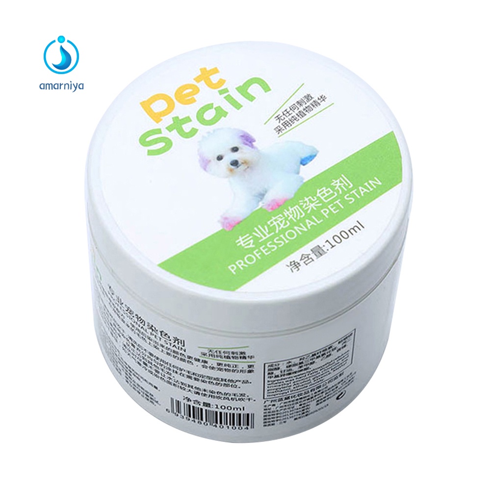 Kem nhuộm lông chuyên nghiệp không gây dị ứng cho thú cưng 100ml