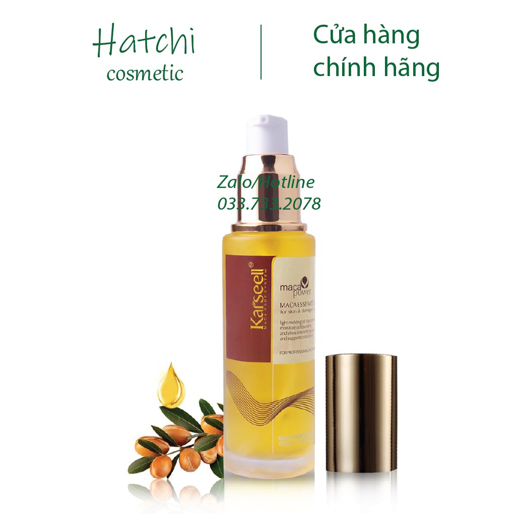 Tinh Dầu Dưỡng Tóc Karseell Maca Essence Oil 50ml Chính Hãng