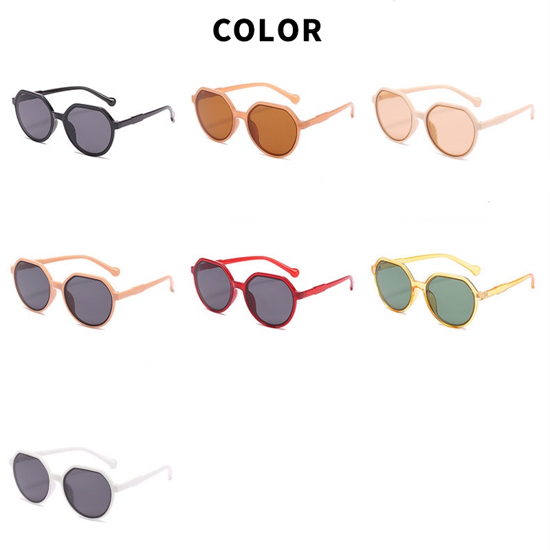 Kính râm gọng tròn chống tia uv400 phong cách hàn quốc thời trang cho nam và nữ