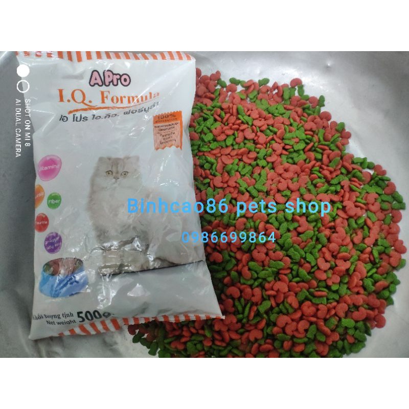 Giá Sỉ Thức ăn mèo Apro IQ Formula bao lớn 20kg (40 gói) Nhập khẩu Thái Lan