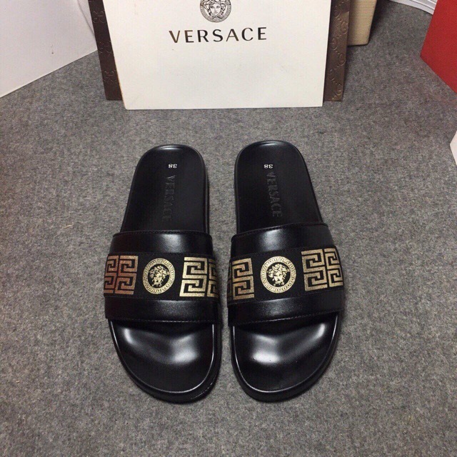 [Mã FASHIONT4MA2 giảm 10K đơn 50K] Dép lê da trơn nam ( vê sạc đế đốc ) cũ