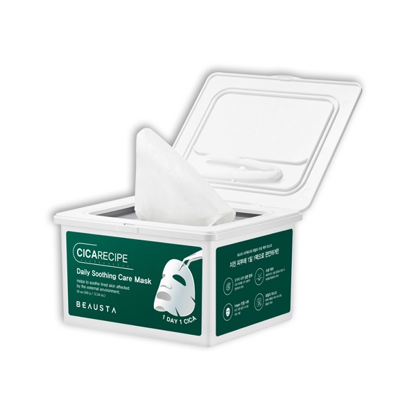 Mặt nạ miếng Beausta Cicarecipe Daily Soothing Care Mask 30 miếng