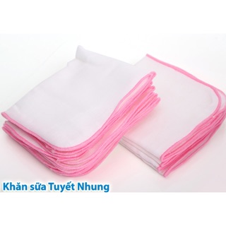 Khăn sữa tuyết nhung 29k Loại 1
