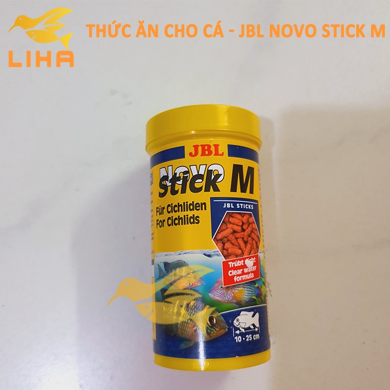 Thức Ăn Cá JBL Novo Stick M 110gr (250ml) - Thức Ăn Cá Cao Cấp
