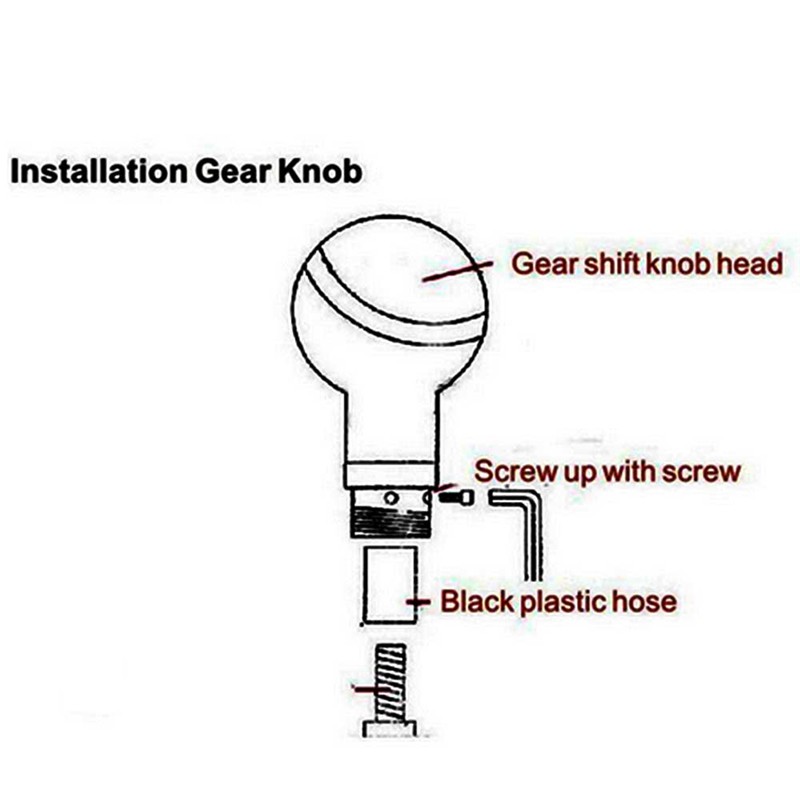 Cần số xe hơi 5 tốc bọc da chất lượng cao