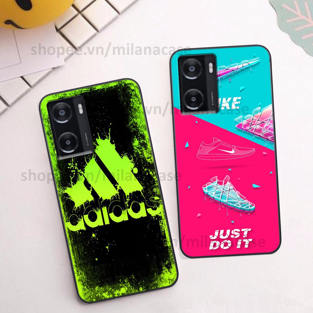 Ốp Oppo A57 4G 2022 in hình các thương hiệu nổi tiếng sang chảnh, đẳng cấp, cá tính