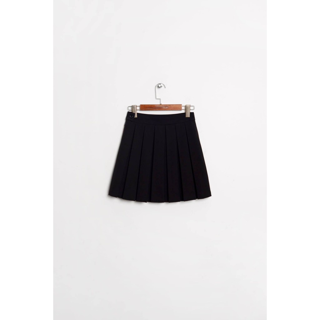 Chân Váy Đen Dáng Xòe Tennis Thương Hiệu BACA Phong Cách Ulzzang US302 | BigBuy360 - bigbuy360.vn