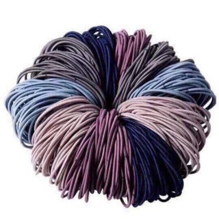 dây cột tóc màu nâu