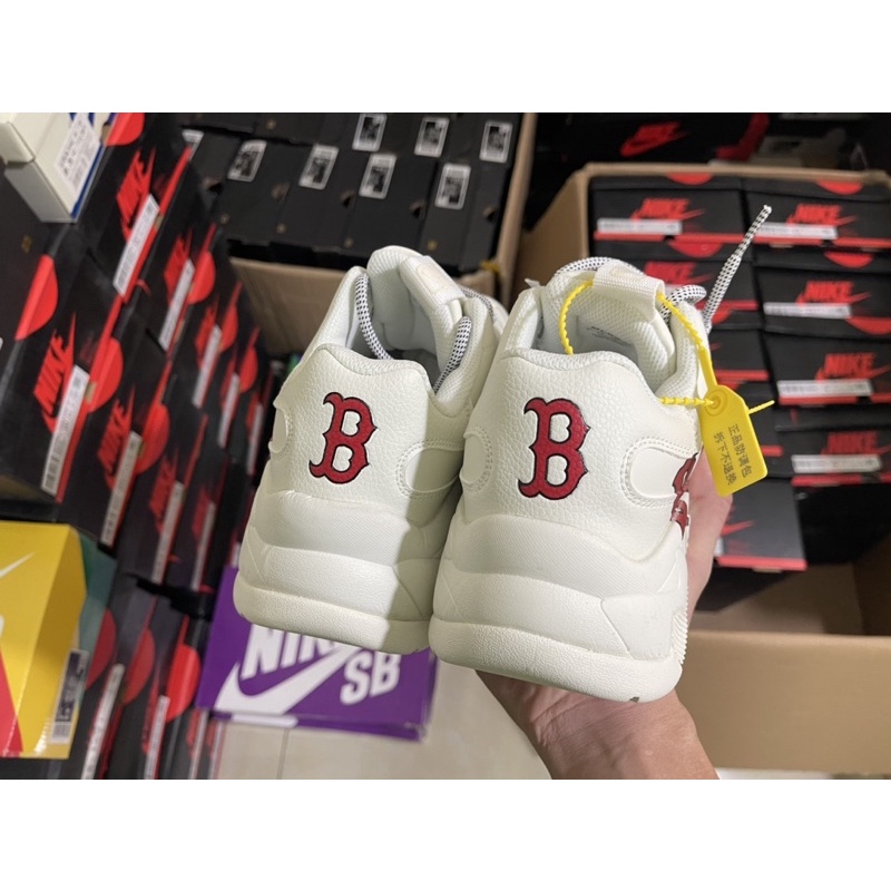 giày MLB Boston chữ đỏ | Big Ball Chunky | Bản cao cấp