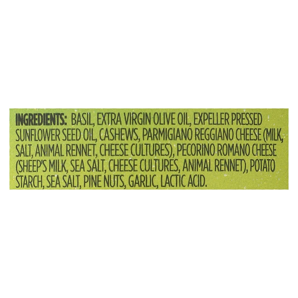 SỐT PESTO BASIL - PHÔ MAI Ý CHO MÓN PASTA - PIZZA - SPAGHETTI - SALAD 365 by Whole Foods Market, Non GMO, 185g (6.5 oz)