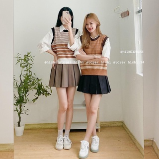 Chân váy xếp ly xoè