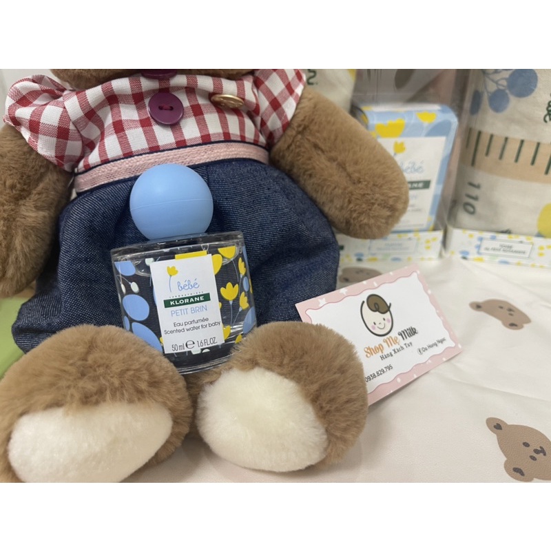 Nước hoa cho bé Bebe Klorane của Pháp không cồn 50ml date 2026 🍁👶🏻🌸