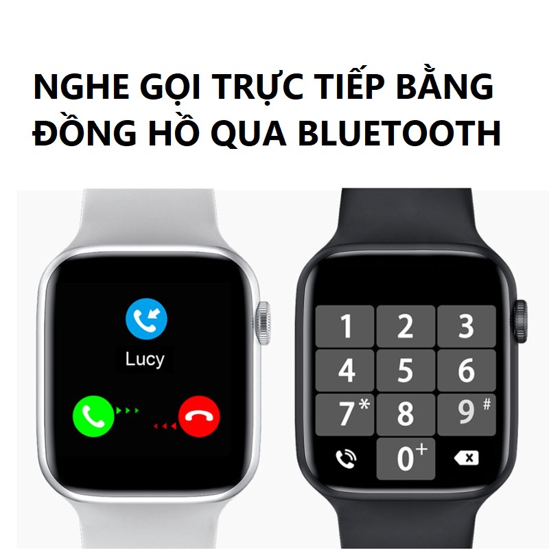 ( Bảo Hành 12 Tháng ) Đồng hồ thông minh MC72 - HW12 Phiên Bản Nam 44mm Nghe Gọi Màn Hình Tràn Viền | BigBuy360 - bigbuy360.vn