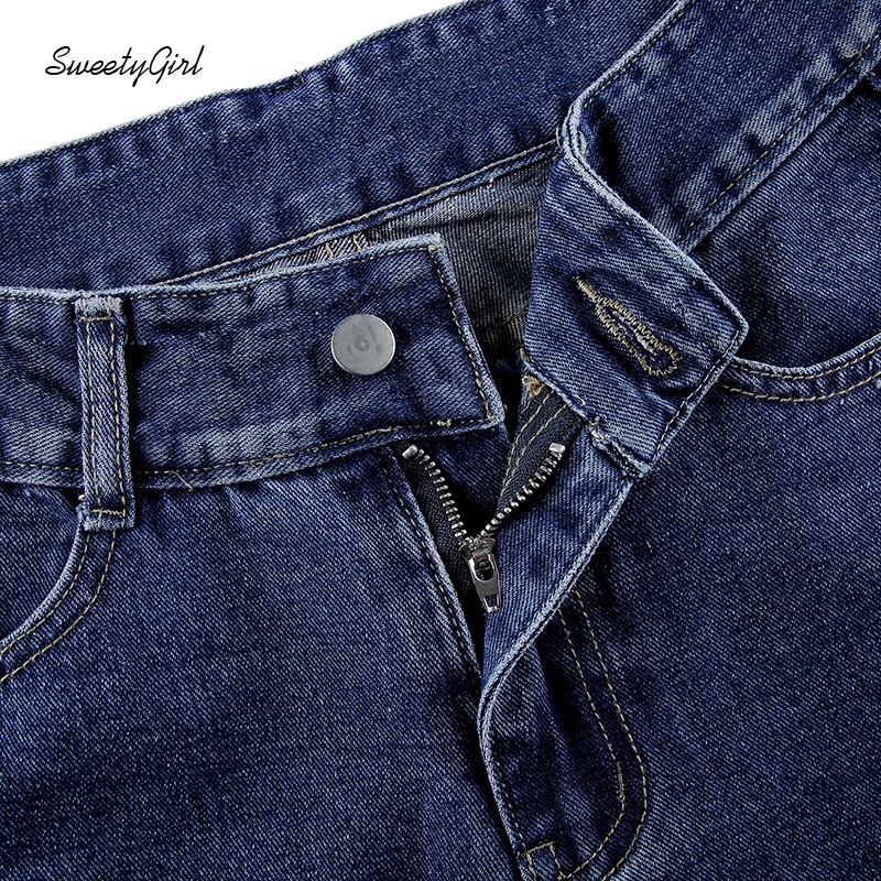 Quần Jean Dài Lưng Cao Dáng Ôm In Họa Tiết Bươm Bướm Phong Cách Retro Thời Trang Cho Nữ