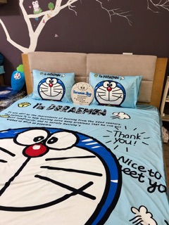 Bộ Vỏ Chăn Ga Gối Doremon Doraemon