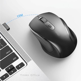 Chuột Không Dây Inphic Chống Ồn, Wireless Mouse