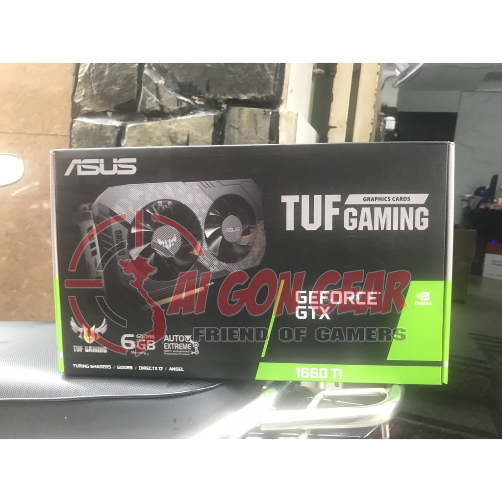 Card màn hình Asus TUF GTX 1660 Ti-T6G-EVO-GAMING | BigBuy360 - bigbuy360.vn