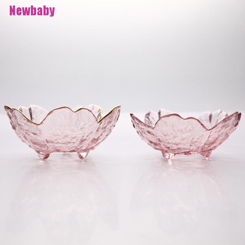 Bát Thủy Tinh Đựng Nước Chấm Hình Hoa Anh Đào Nhật Bản