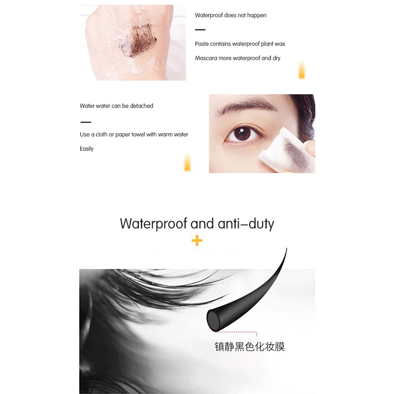 Mascara kháng nước chống nhòe chuốt mi dày cong tự nhiên | BigBuy360 - bigbuy360.vn