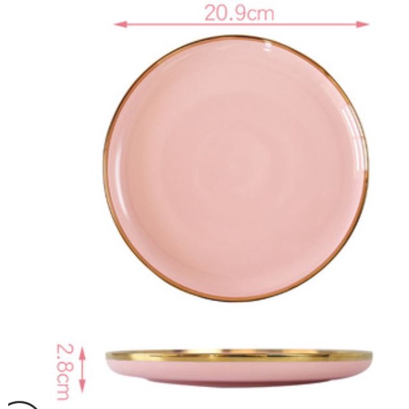 set bát 26 món màu hồng men bóng. bộ bát đĩa 26 món màu hồng. set bát đĩa màu hồng cho gia đình 6 người.