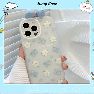 Ốp Điện Thoại TPU Họa Tiết Hoa Nhỏ Xinh Xắn Cho iPhone 11 12 7Plus 8Plus Xr XS max 13 12 Pro max 13Pro max 11 8 X