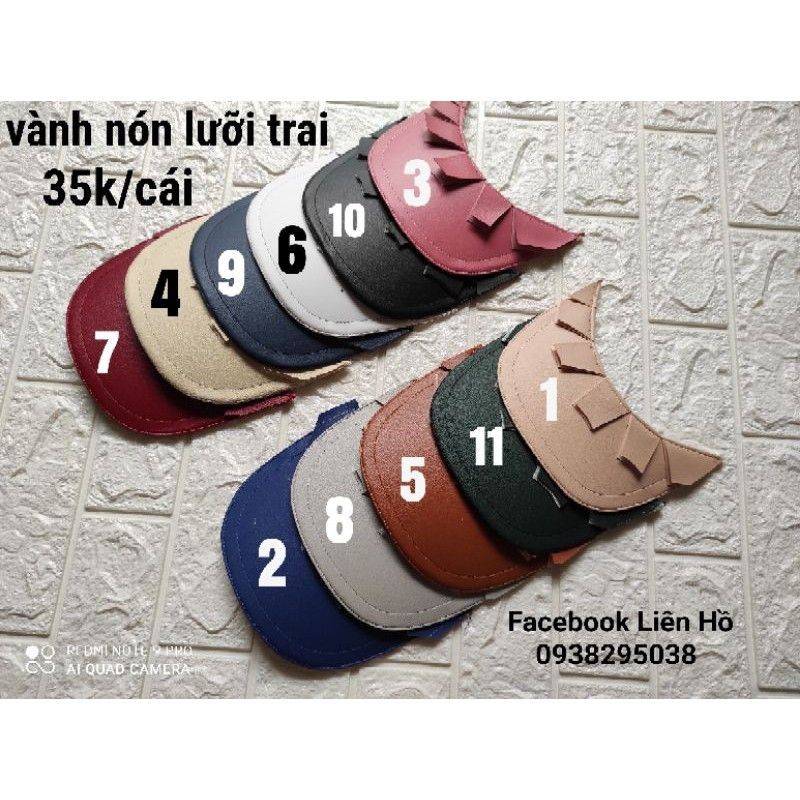 VÀNH NÓN LƯỠI TRAI