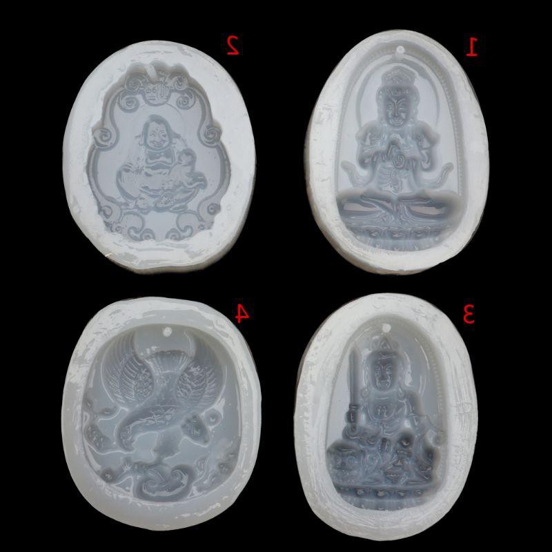 Khuôn Silicone Tạo Hình Phật Giáo Chuyên Dụng Làm Trang Sức