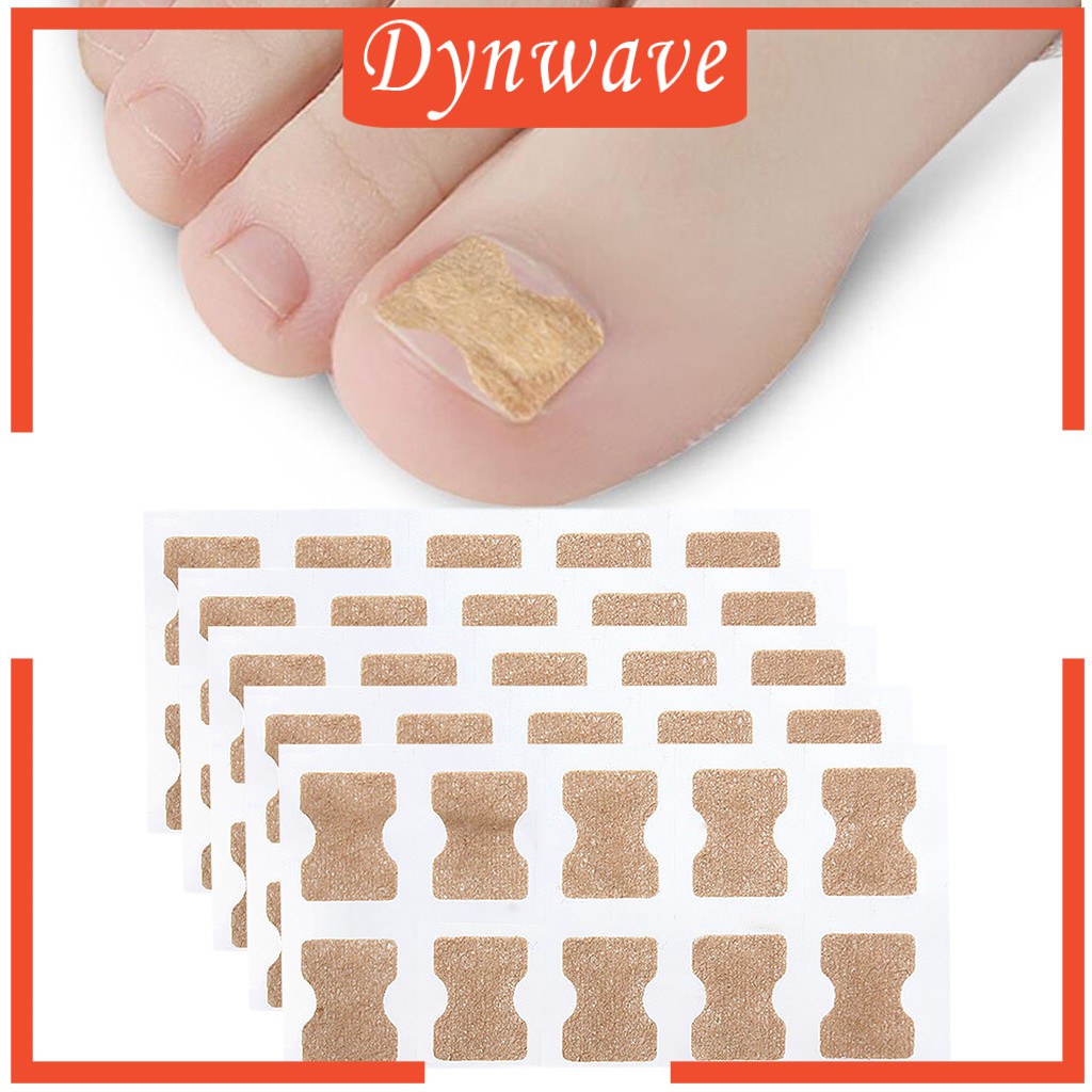 Set 50 Miếng Dán Chỉnh Sửa Móng Chân Trong Suốt