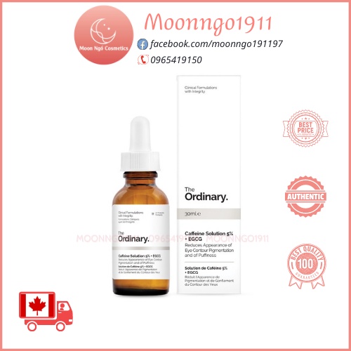 SERUM MẮT THE ORDINARY CAFFEINE SOLUTION 5% + EGCG