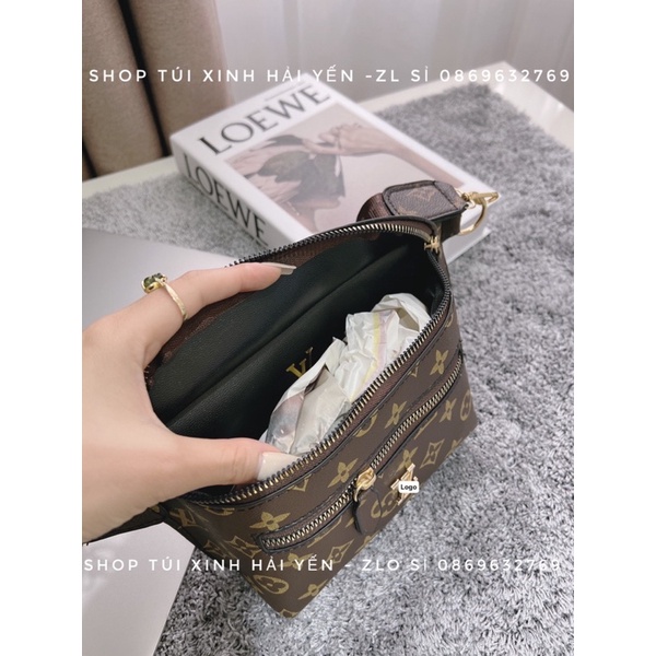 Túi bụng đeo chéo hoạ tiết sang chảnh