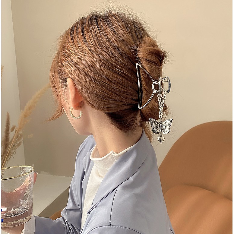 【cfh】Kẹp Tóc Trang Trí Bướm Dễ Thương Thời Trang Hàn Quốc Cho Nữ