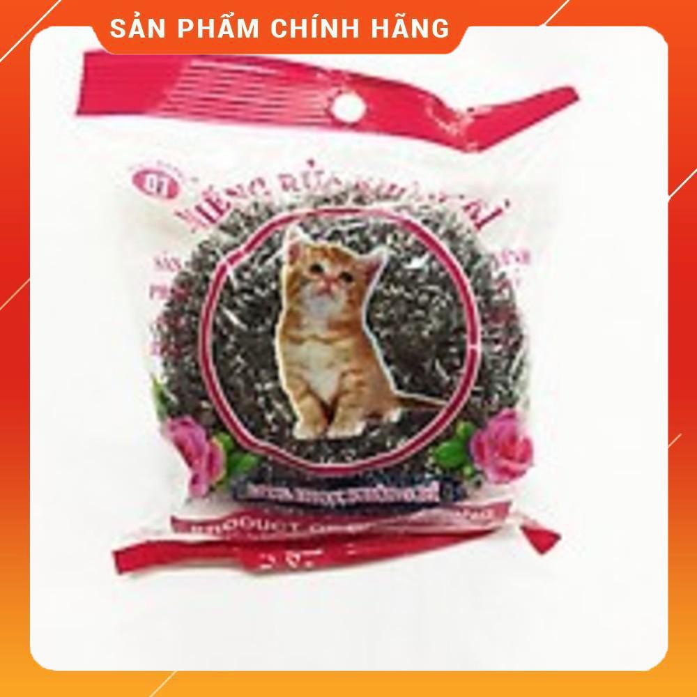 Miếng đánh xoong nồi con mèo dày dặn hàng đẹp