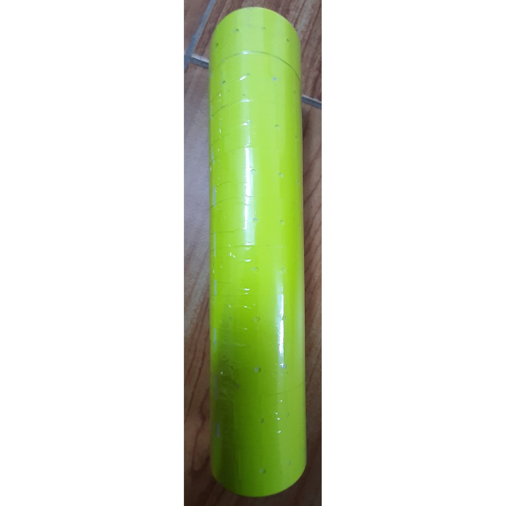 10 cuộn/ 1 cây giấy dán giá tiền dùng cho máy bấm giá