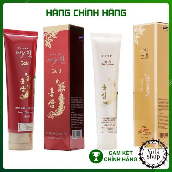 Sữa Rửa Mặt Sâm Hàn Quốc - Sữa Rửa Mặt Hồng Sâm My Gold - New