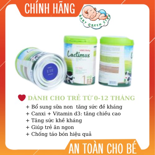 Sữa bột cho bé từ sơ sinh đến 12 tháng tuổi Lactimus HMO Baby 900g