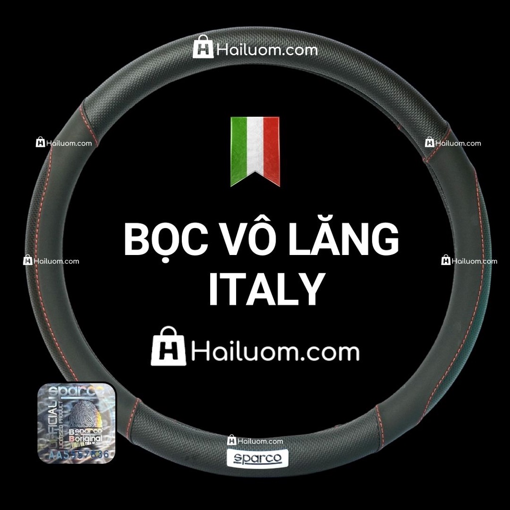 Bọc Vô Lăng ô tô HONDA CRV | Bọc Vô Lăng cao cấp Sparco Italy