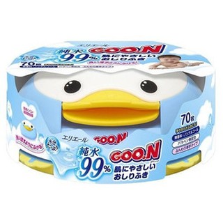 Khăn ướt GOO.N hộp con vịt - 70 tờ