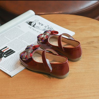 giày bé gái size 21-30 da mềm