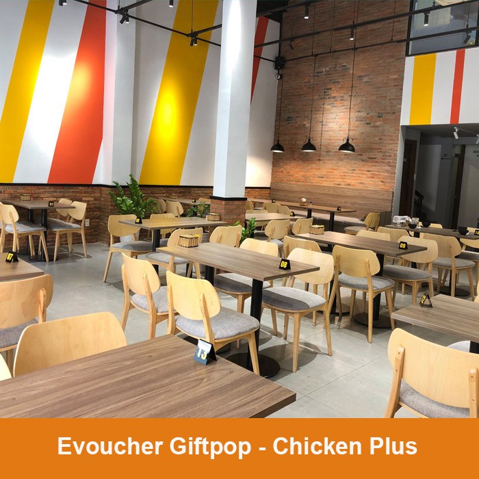 Miền Nam [Evoucher] Phiếu quà tặng dùng món Gà không xương sốt ngũ vị lớn tại CHICKEN PLUS