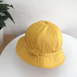 NÓN VÀNH VÀNG NƠ PHONG CÁCH HỌC SINH TIỂU HỌC NHẬT BẢN CHO BÉ