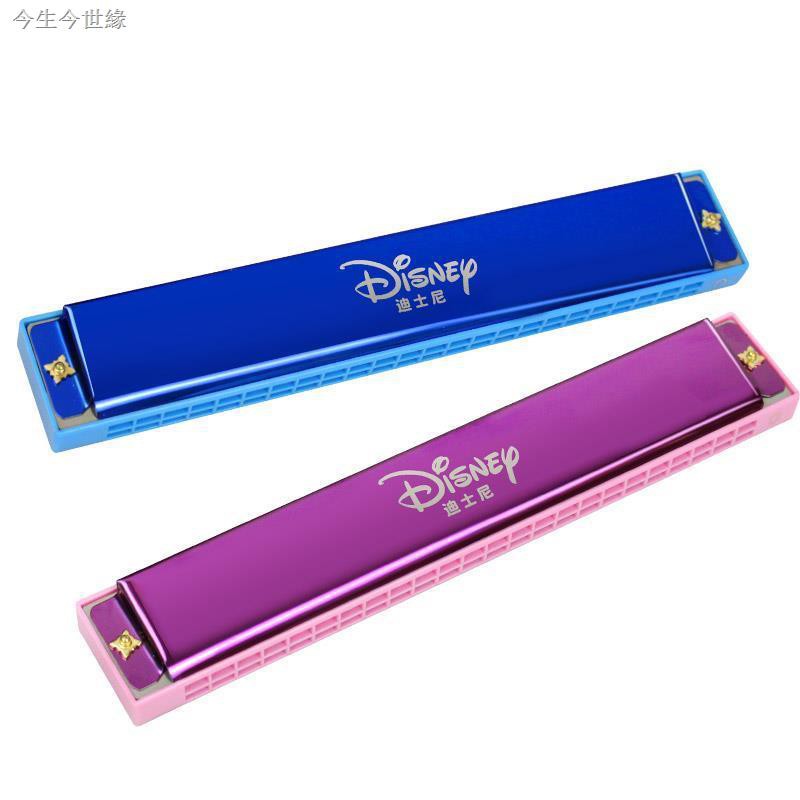 Kèn Harmonica 10 Lỗ 24 Lỗ Hoạ Tiết Disney Dành Cho Người Mới Bắt Đầu